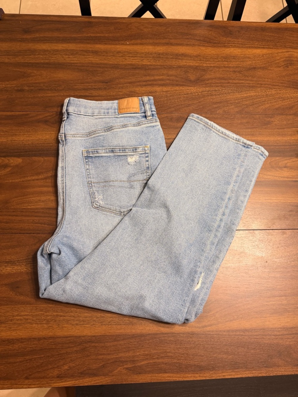 American Eagle Outfitters Light Blue High-Rise Women's Jeans